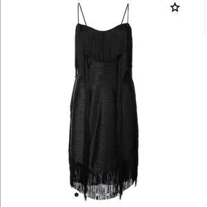 Balmain short fringed Dress